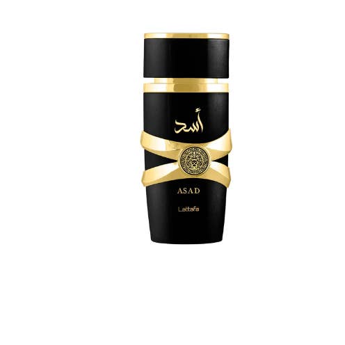 Lattafa Asad bottle and box