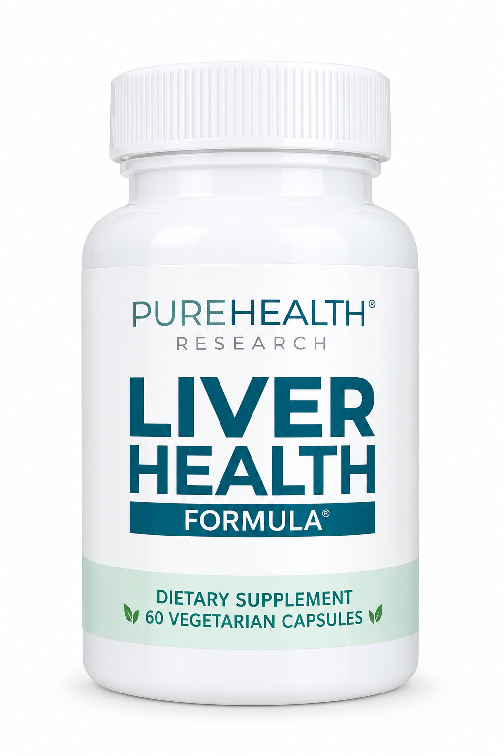 PureHealth Research Liver Health Formula – 60 Vegetarian Capsules.