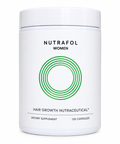 Nutrafol Women Hair Growth Nutraceutical Supplement, 120 Capsules, Daily Hair Health Support for Women.