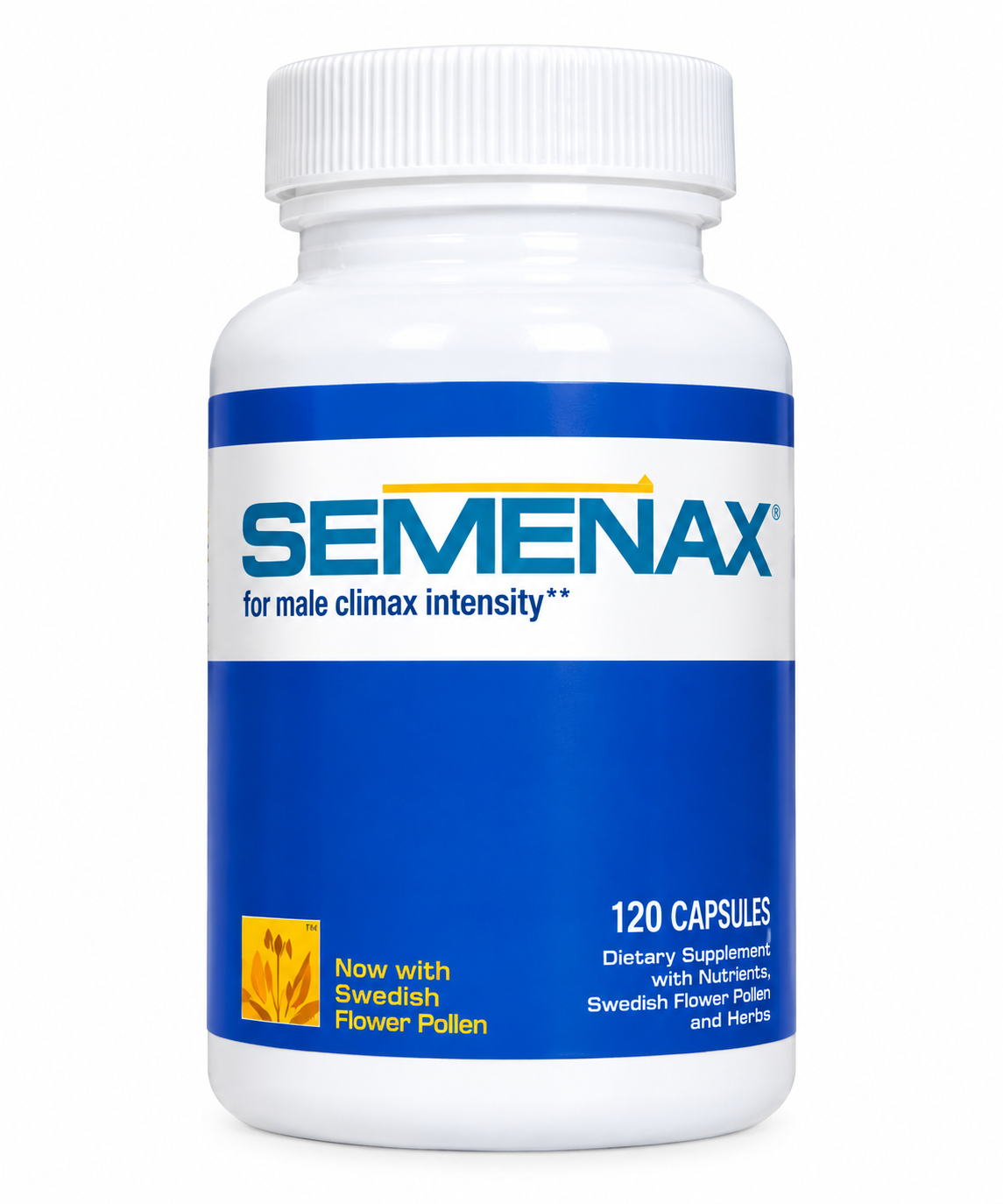Semenax for Men Dietary Supplement, 120 Capsules, Male Climax Intensity & Sexual Wellness Support