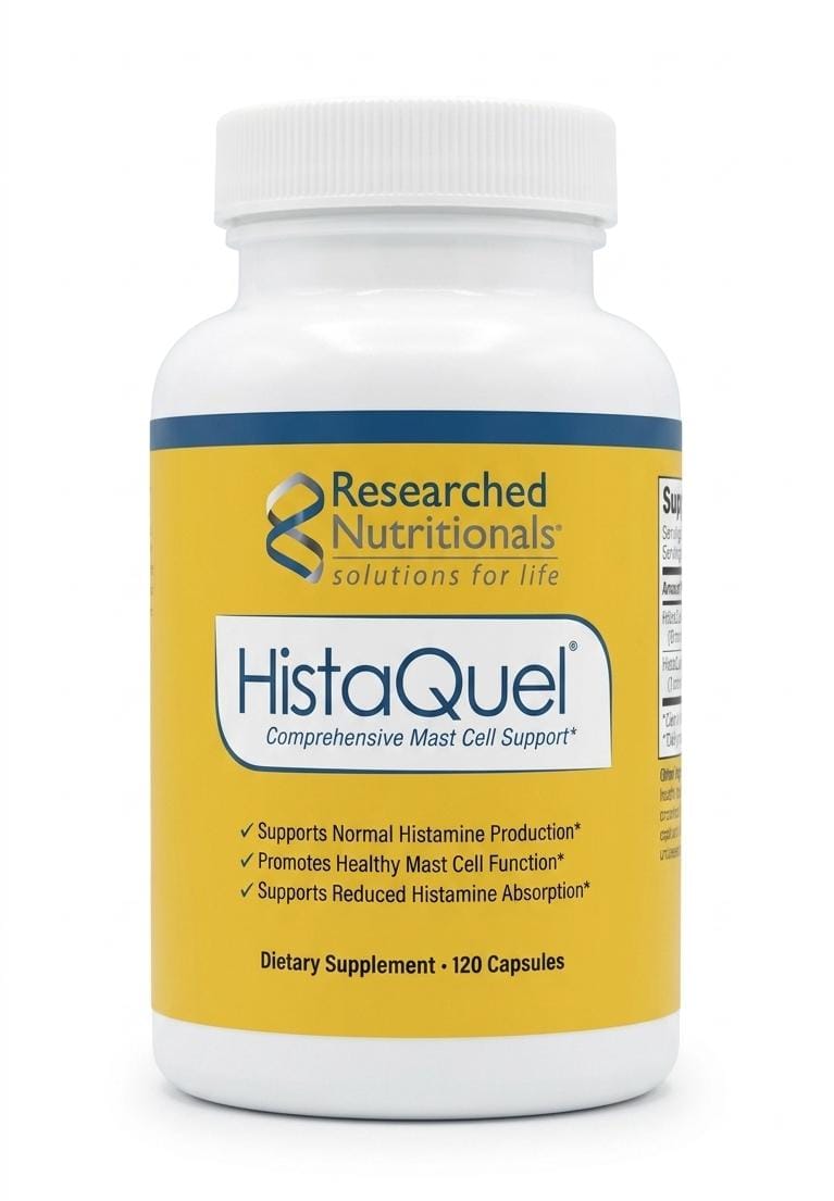 Researched Nutritionals HistaQuel - Comprehensive Mast Cell Support (120 Capsules).